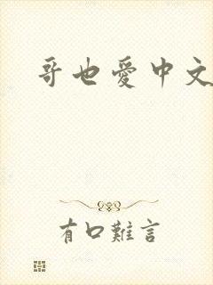 哥也爱中文