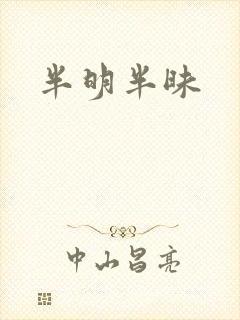 半明半昧