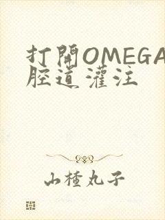 打开OMEGA腔道灌注