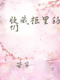 收藏柜里的男人们