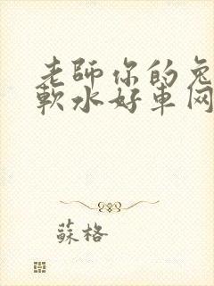 老师你的兔子好软水好车网站