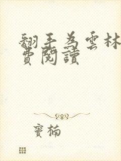 翻手为云林云免费阅读