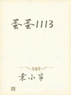 蛋蛋1113