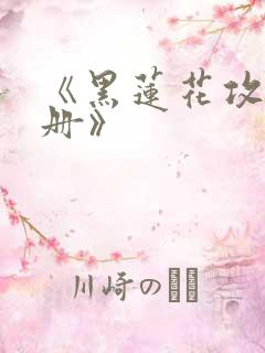 《黑莲花攻略手册》
