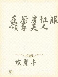 在厨房征服美丽领导夫人