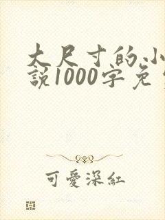 大尺寸的小黄说说1000字免费