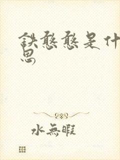 铁憨憨是什么意思