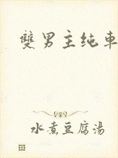 双男主纯车骨科