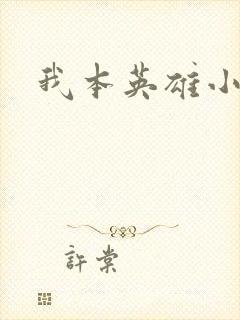我本英雄小说