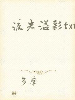流光溢彩txt