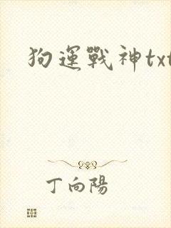 狗运战神txt