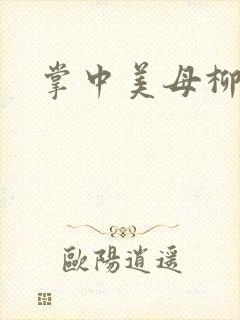 掌中美母柳玉茹