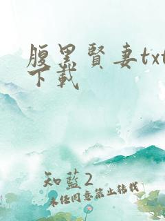 腹黑贤妻txt下载