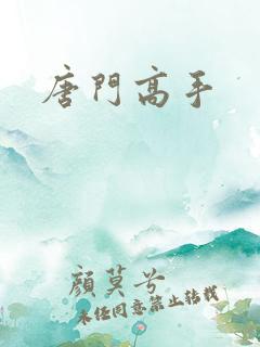 唐门高手