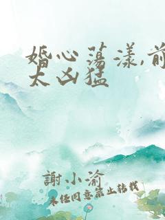 婚心荡漾,前夫太凶猛