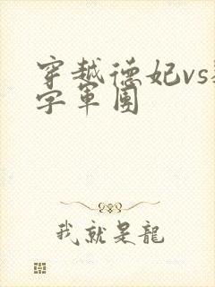 穿越德妃vs数字军团