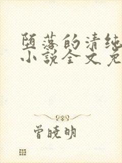 堕落的清纯校花小说全文免费