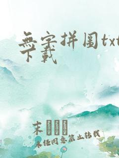 无字拼图txt下载