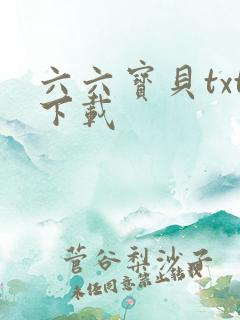 六六宝贝txt下载