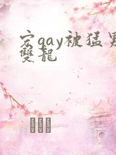 宏gay被猛男双龙