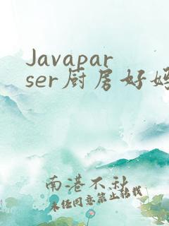 Javaparser厨房好妈妈