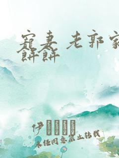 宠妻 老郭家的饼饼