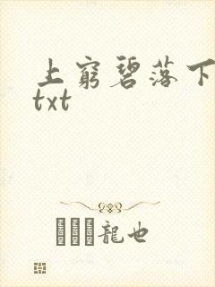 上穷碧落下黄泉txt