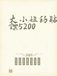 大小姐的贴身保镖5200