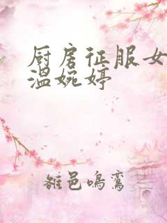 厨房征服女市长温婉婷