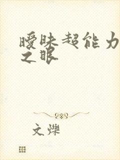 暧昧超能力透视之眼