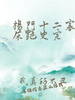 杨门十二寡妇肉床艳史完