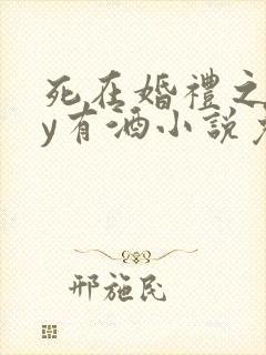 死在婚礼之前by有酒小说免费阅读