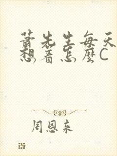 萧先生每天都在想着怎么C