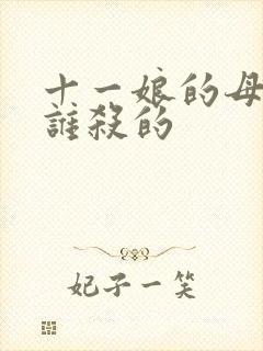 十一娘的母亲是谁杀的