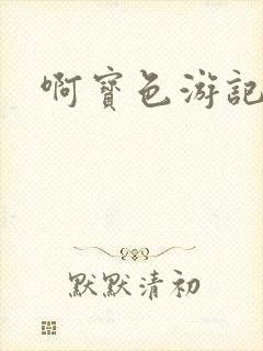 啊宝色游记