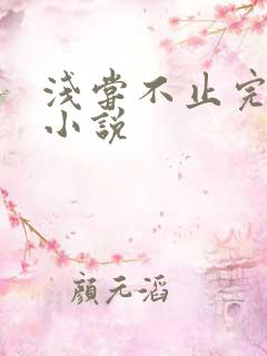 浅尝不止完整版小说