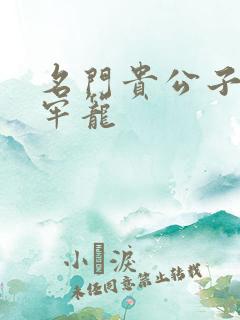 名门贵公子炙热牢笼