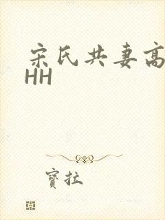 宋氏共妻高黄HHH