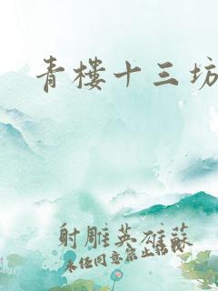 青楼十三坊