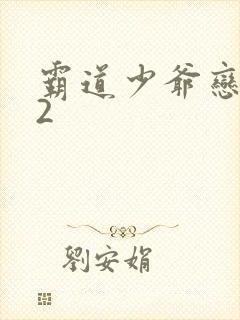 霸道少爷恋上我2