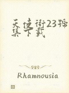 天使街23号全集下载