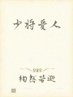 少将爱人