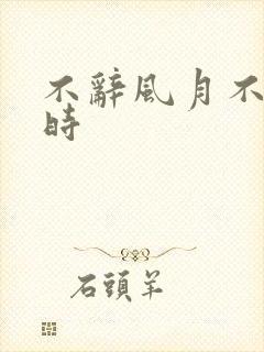 不辞风月不负当时