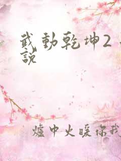 武动乾坤2 小说