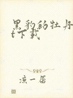 黑豹的牡丹txt下载