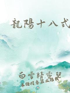 龙阳十八式