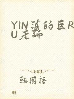 YIN荡的巨RU老师