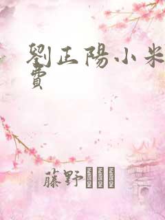 刘正阳小米多免费