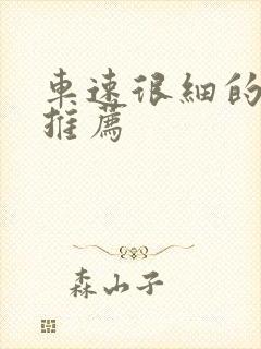 车速很细的小说推荐