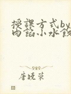 授课方式by 肉馅小水饺